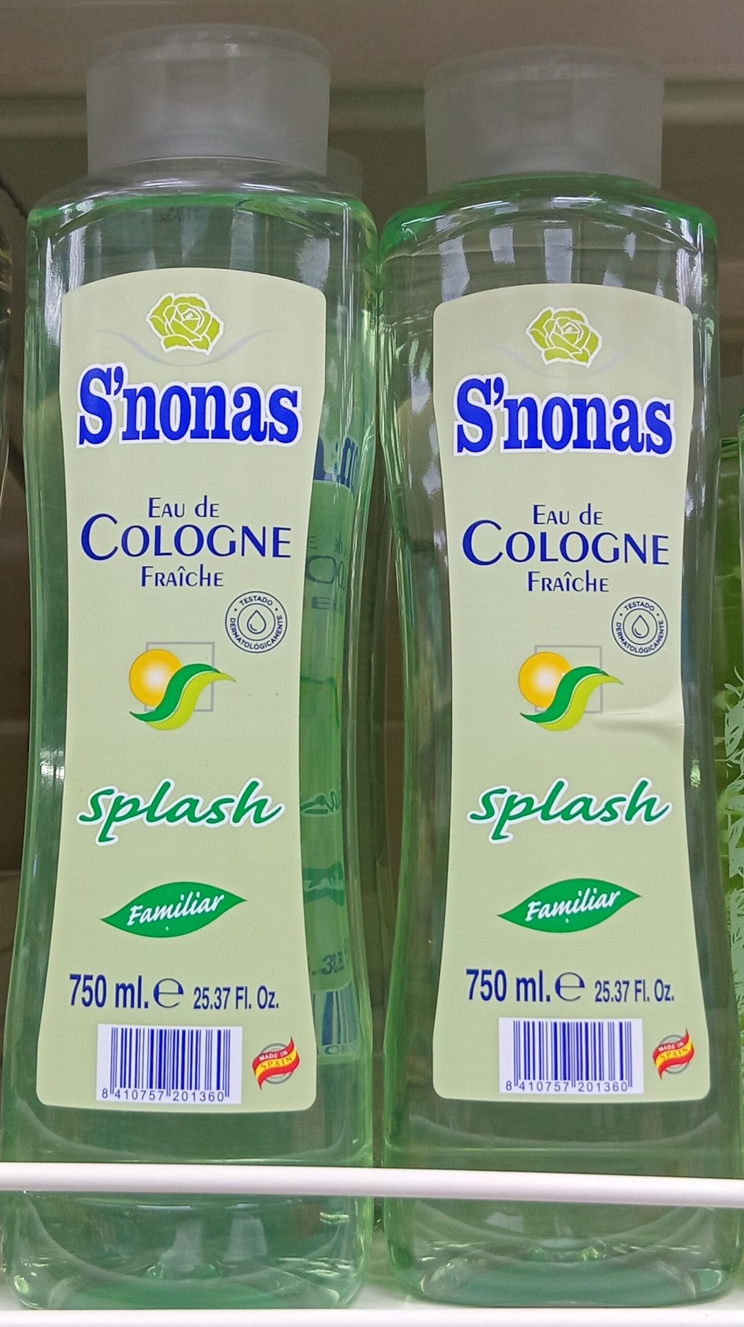 S'Nonas  Eau De Cologne Fraiche Slash 75ml