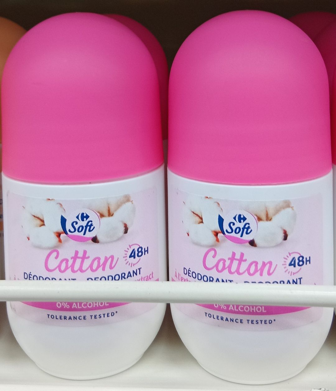 Crf Soft Deo Roll Fem. Coton 50ml