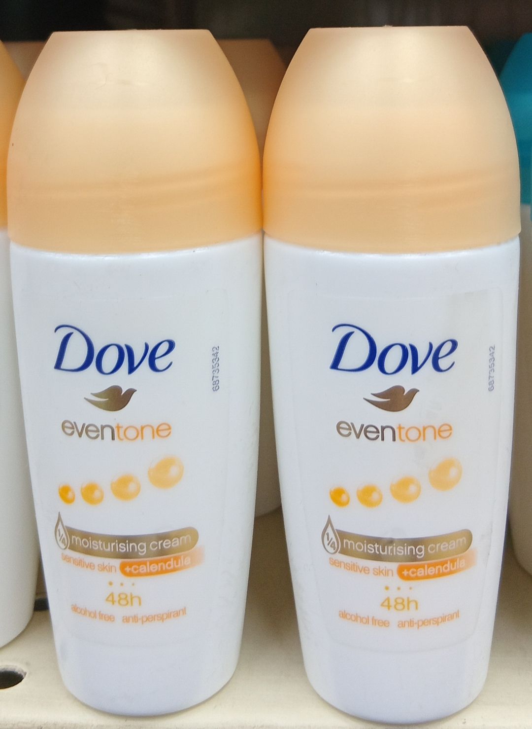 Dove Roll On Deo Eventone Sens. 50ml