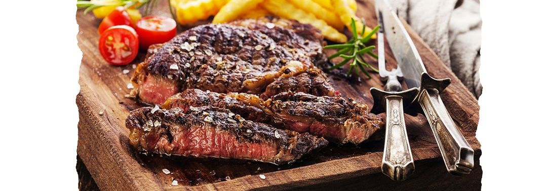 Viande frite