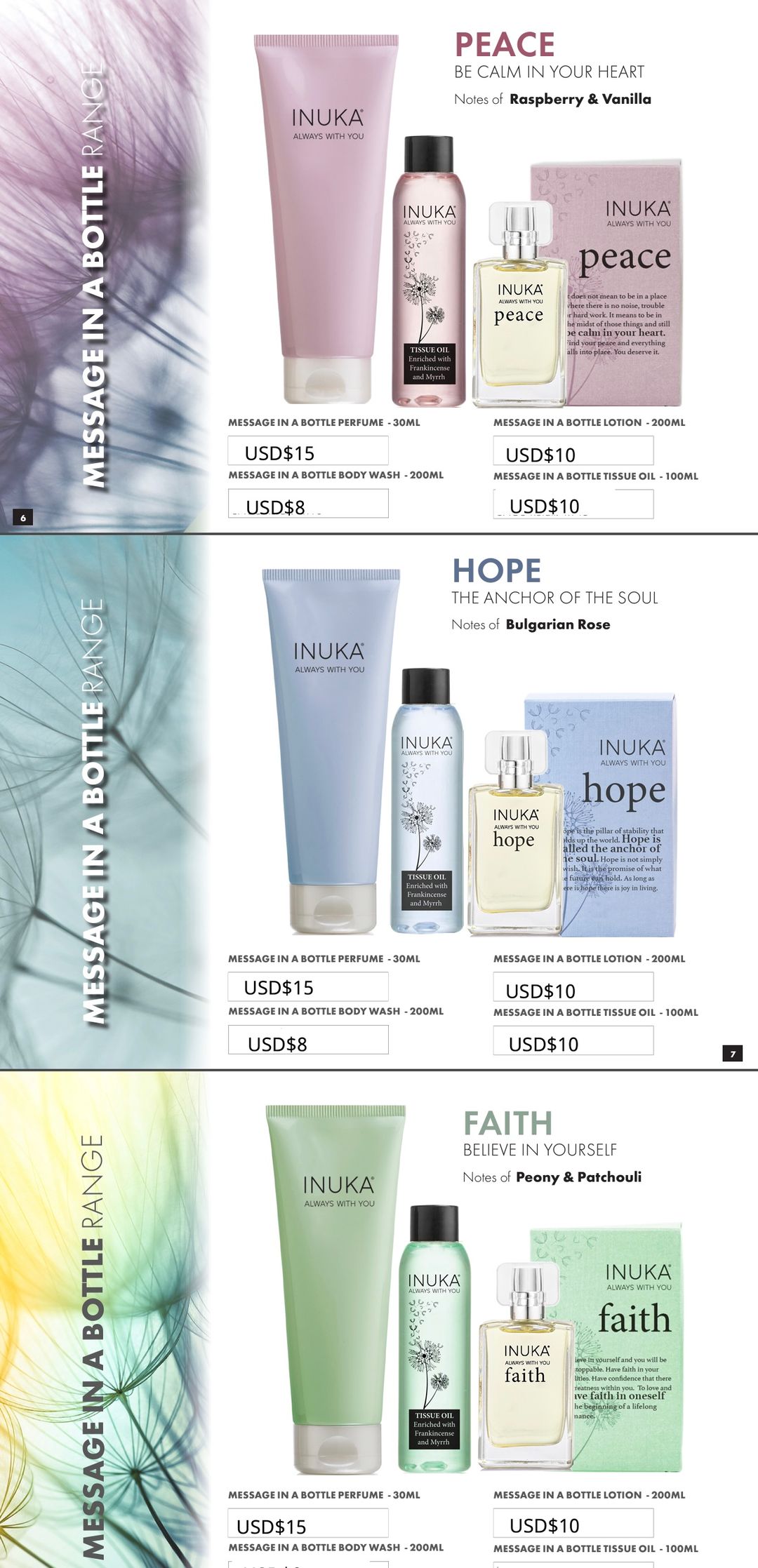 Perfumed messages 