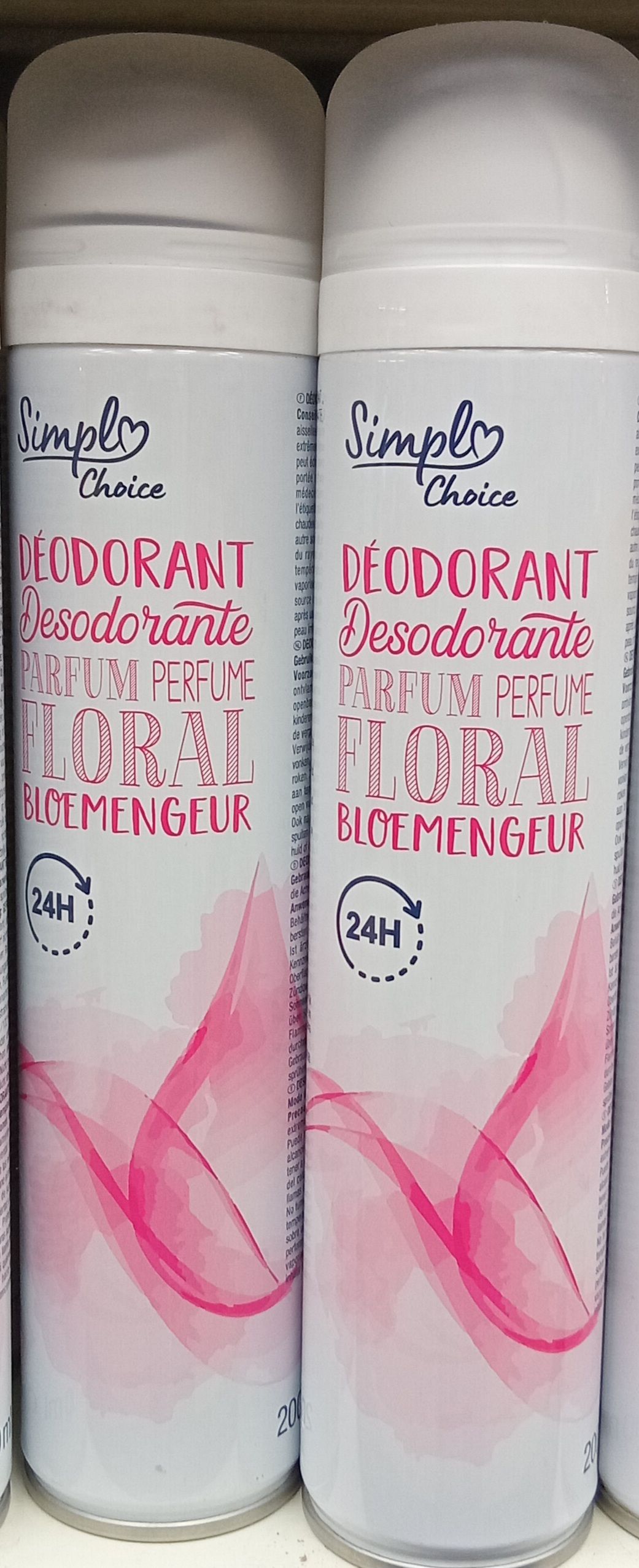 Simple Deo Spr. Fem. Floral 200ml