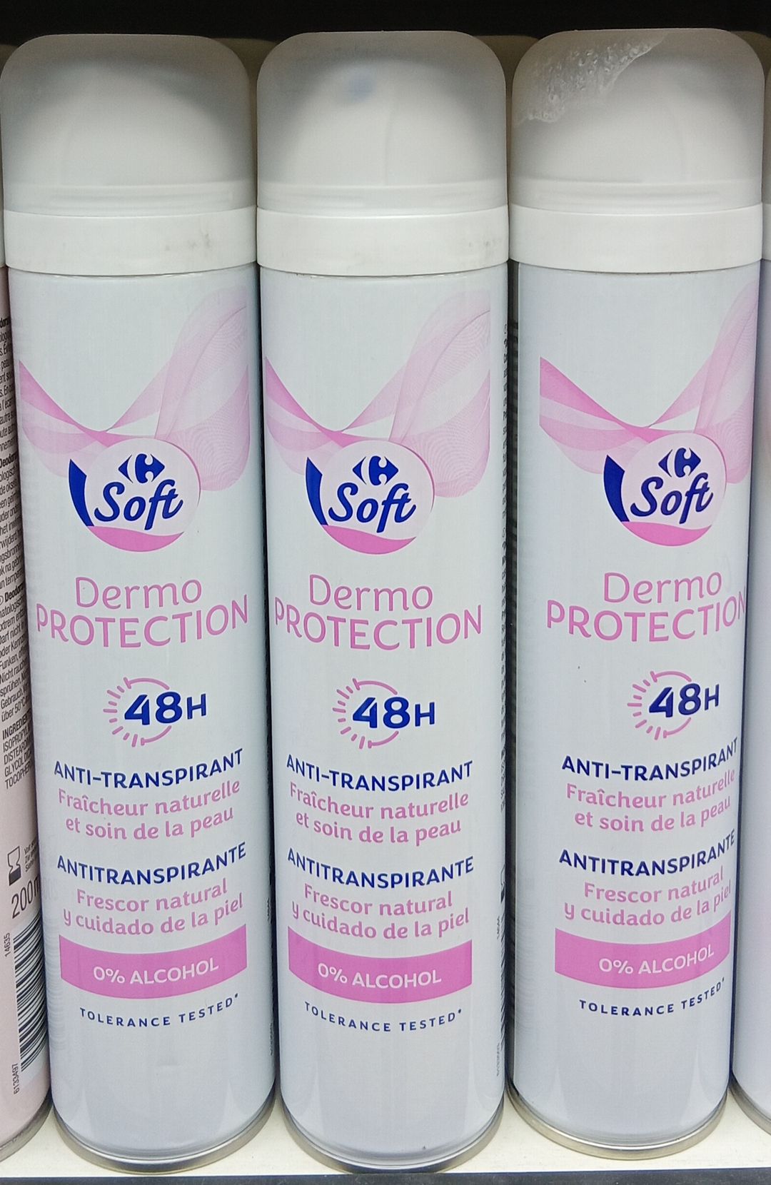 Crf Soft Deo Spr. Fem.  Dermo Protect. 200ml
