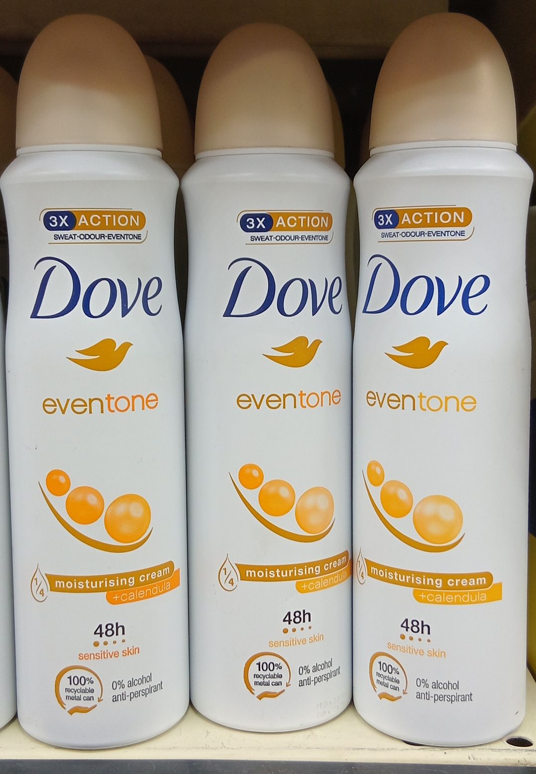 Dove Deo Eventone Sensitive 150ml