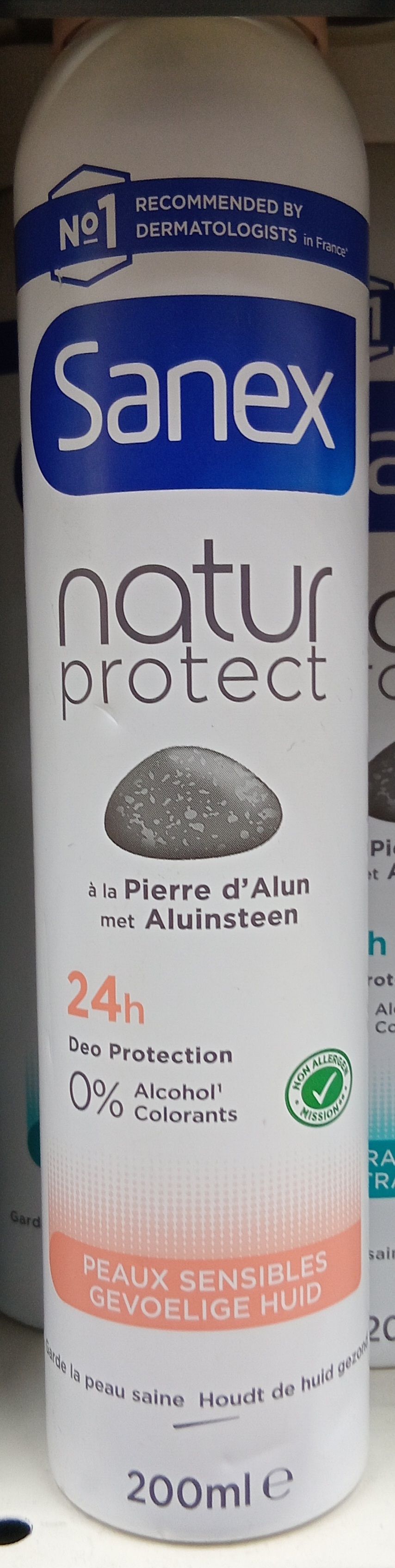 Sanex Deo 0% Peau Sensibles Gevoelige Huid 200ml