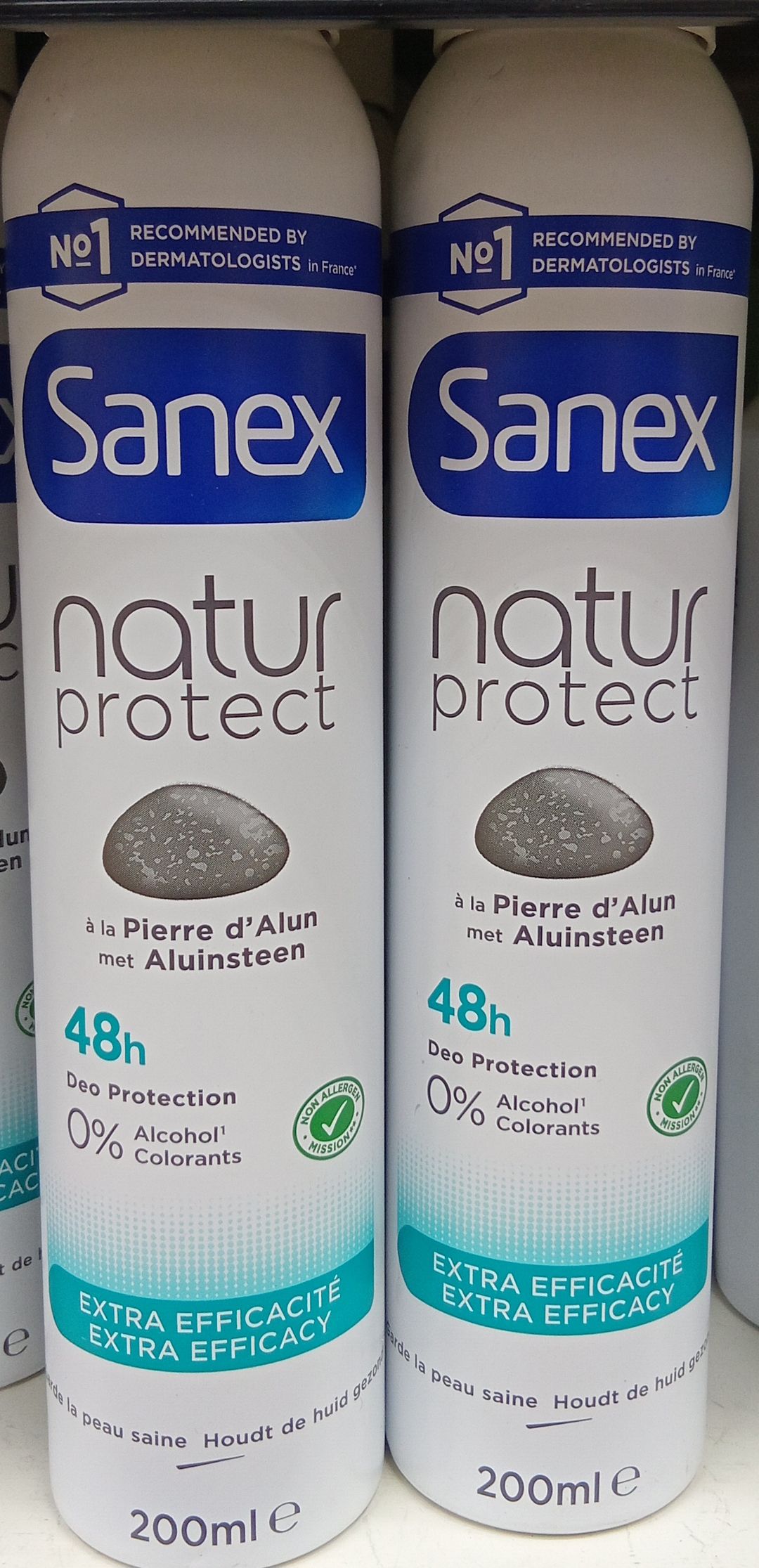 Sanex Deo Spr. 0% Extra Efficacite 200ml