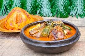 Soupe de Mouton + Riz/Attiéké