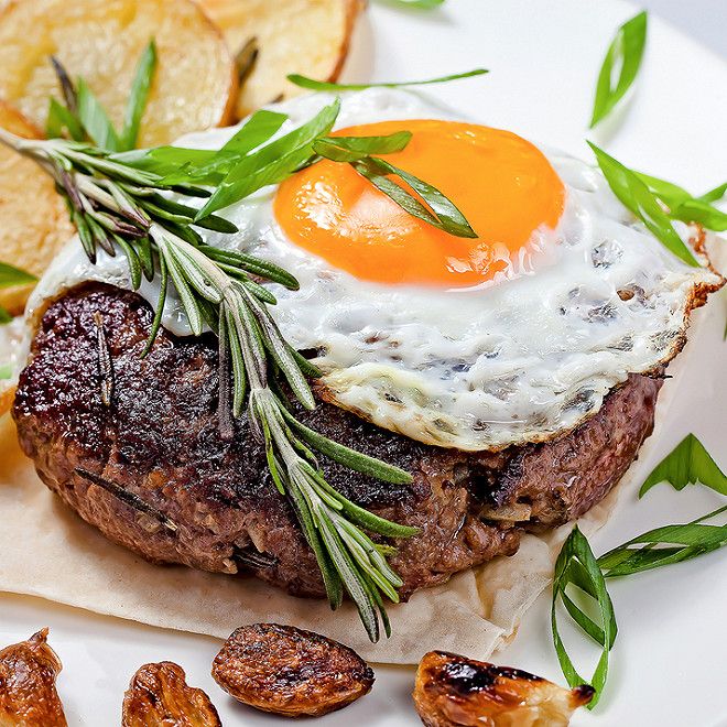 Steak à cheval