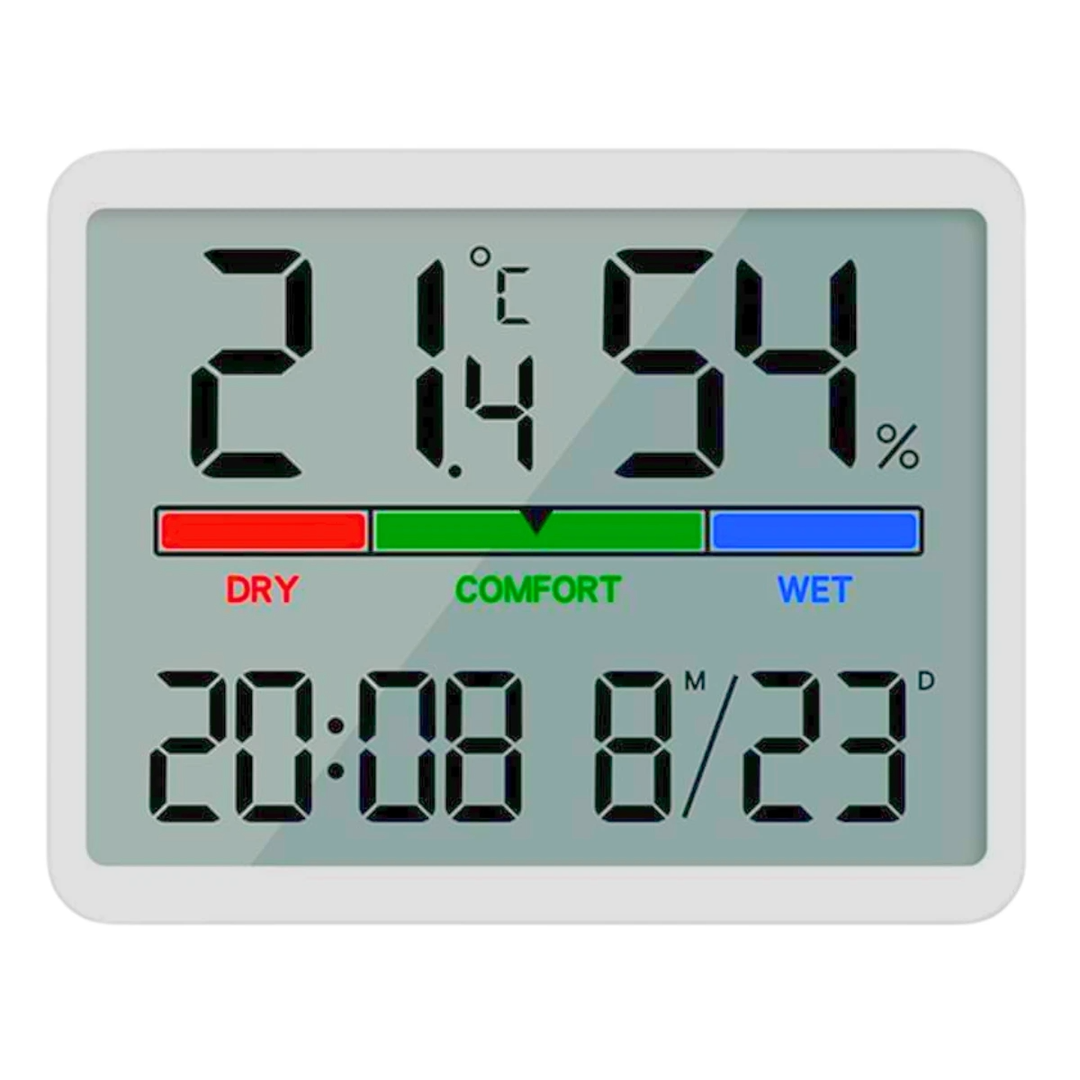 RELOJ DIGITAL YIDA TIME TEMP/HUMD/ ALRM MOD. 8280