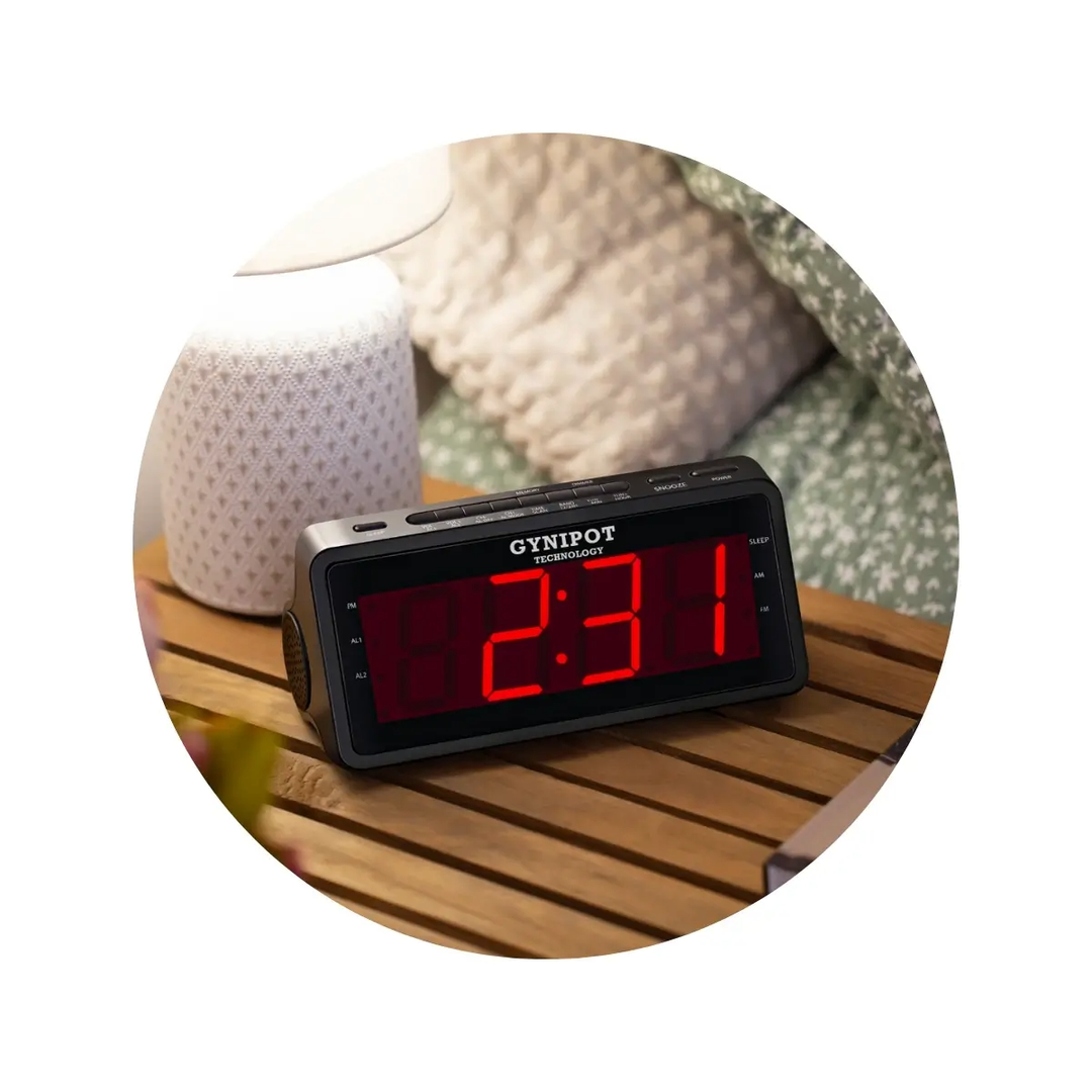 RELOJ DIGITAL DE MESA GYNIPOT GY-1250