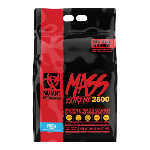 MUTANT MASS EXTREME 2500 20LBS COOKIES AND CREAM
