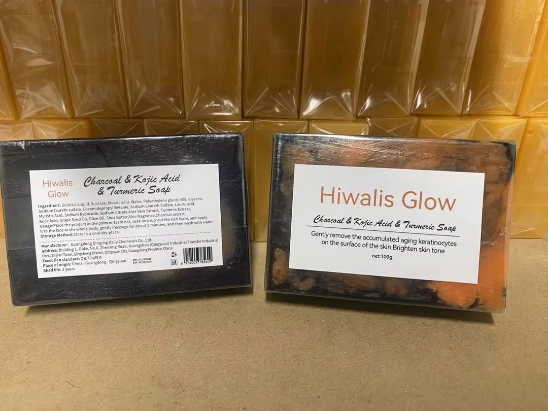 Charcoal tumeric soap 