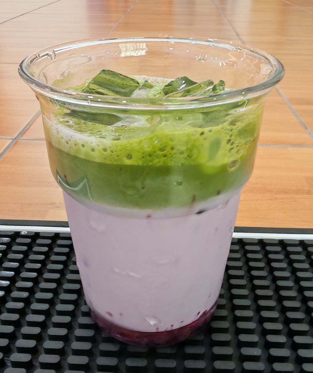 Iced Acai Berry Matcha Latte