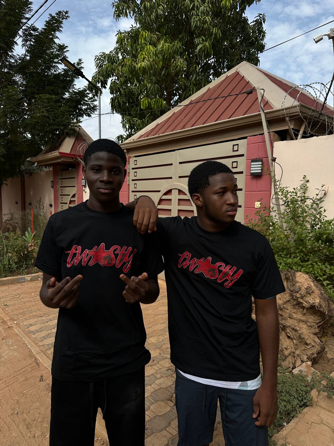 Red shadow TEE 