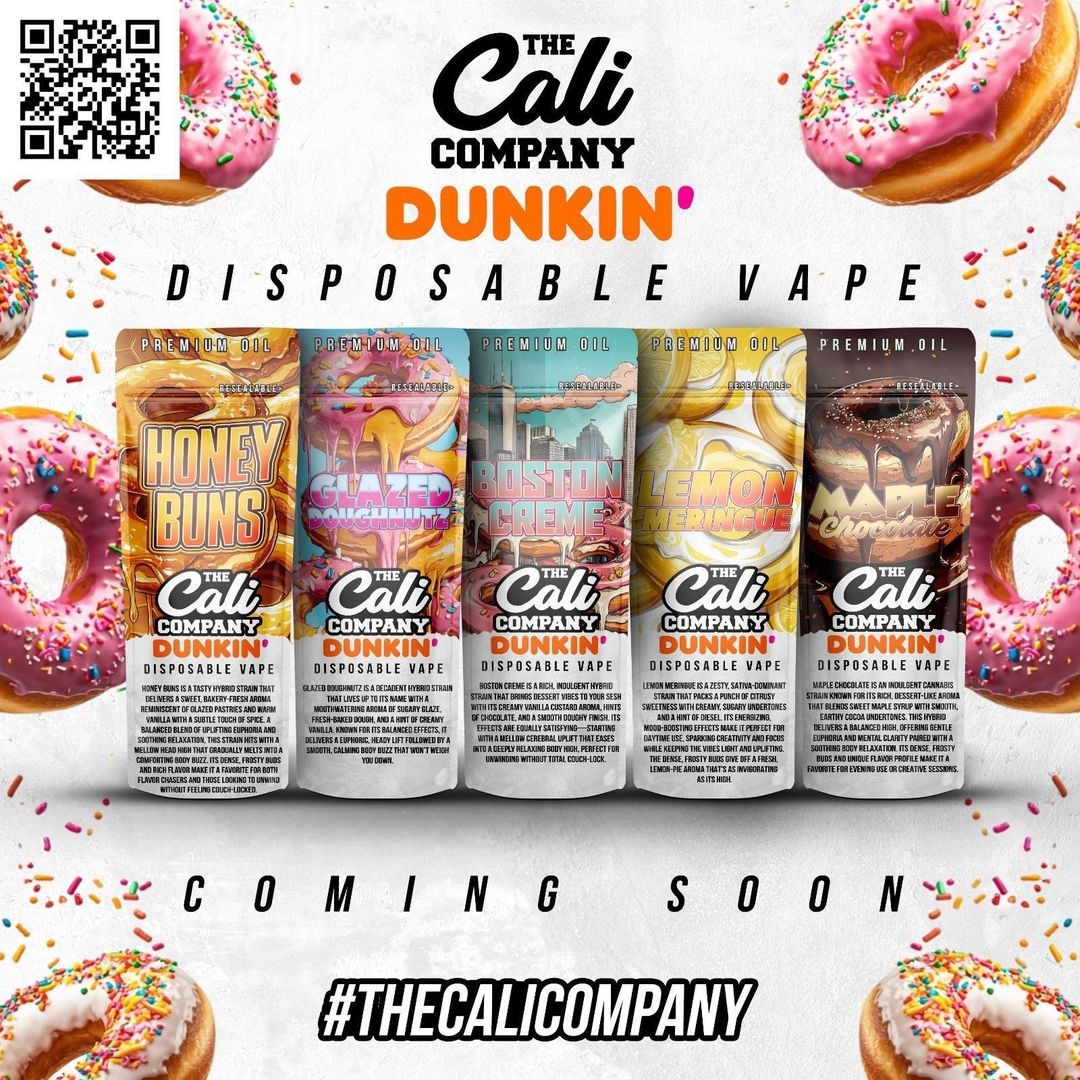 Cali Company Dunkin Disposable Vape