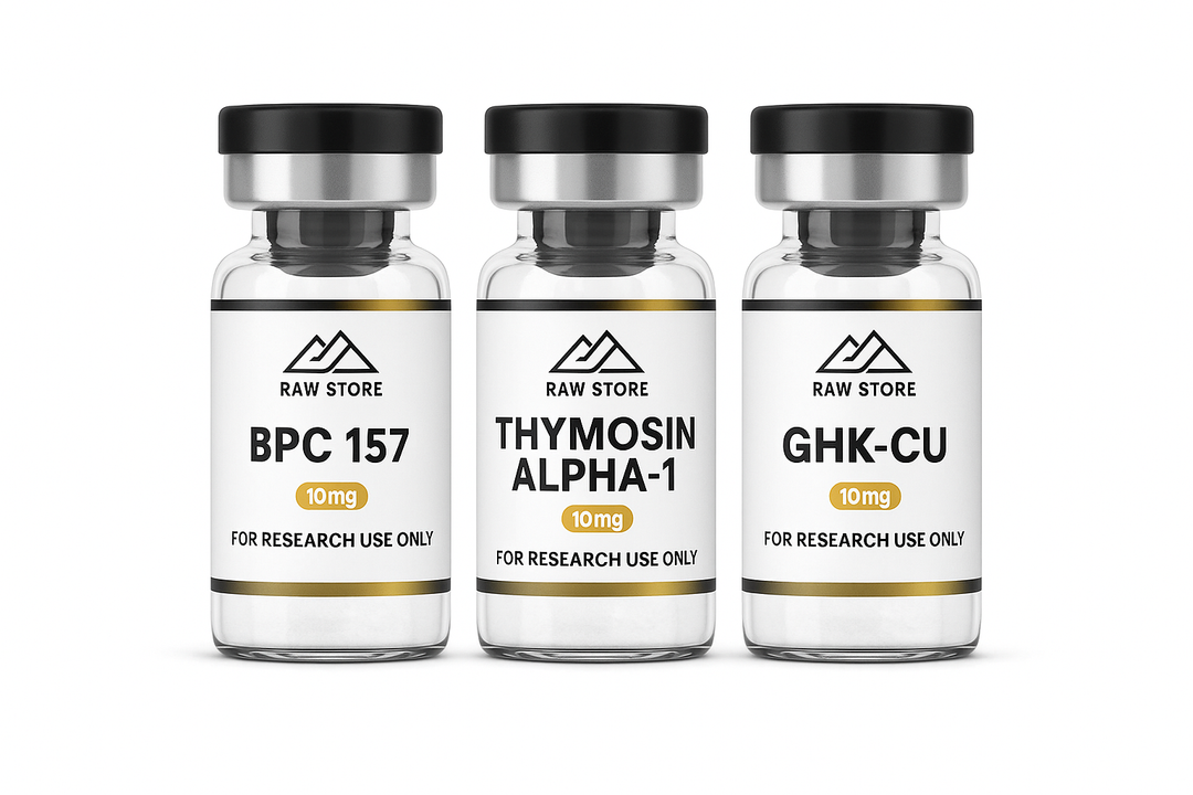 BPC-157 (10mg) | GHK-Cu (10mg) | Thymosin Alpha-1 (10mg)