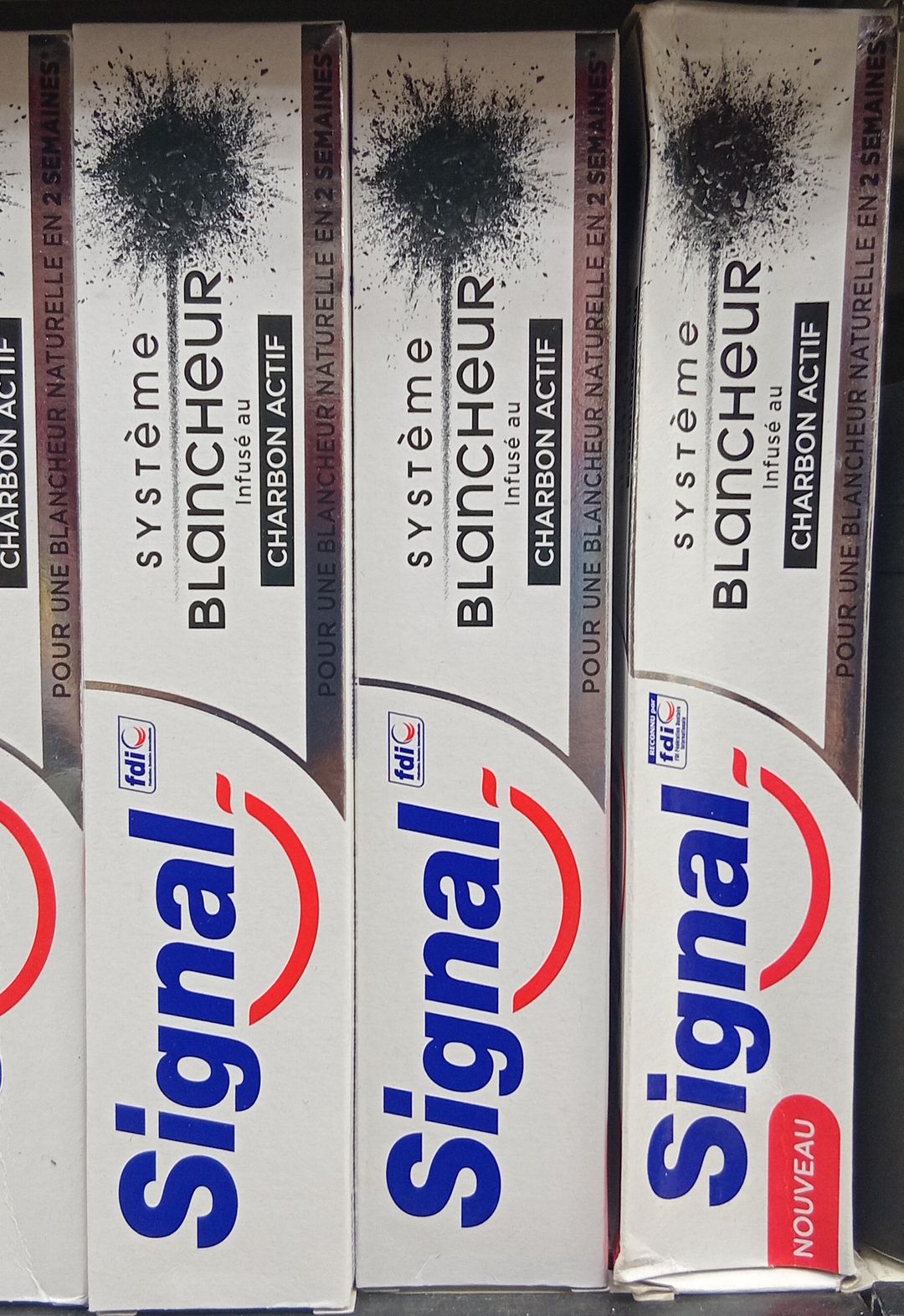 Signal Tp System Blanc Charb 75ml 