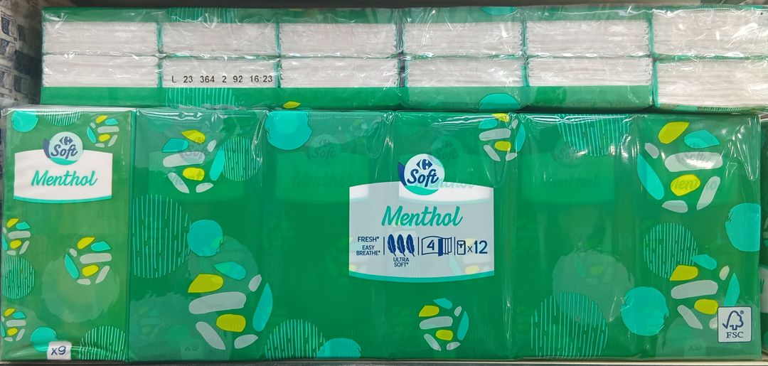 Crf Soft Mouch. Etuis Menthol 12x9'S
