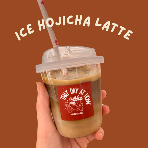 Ice Hojicha Latte