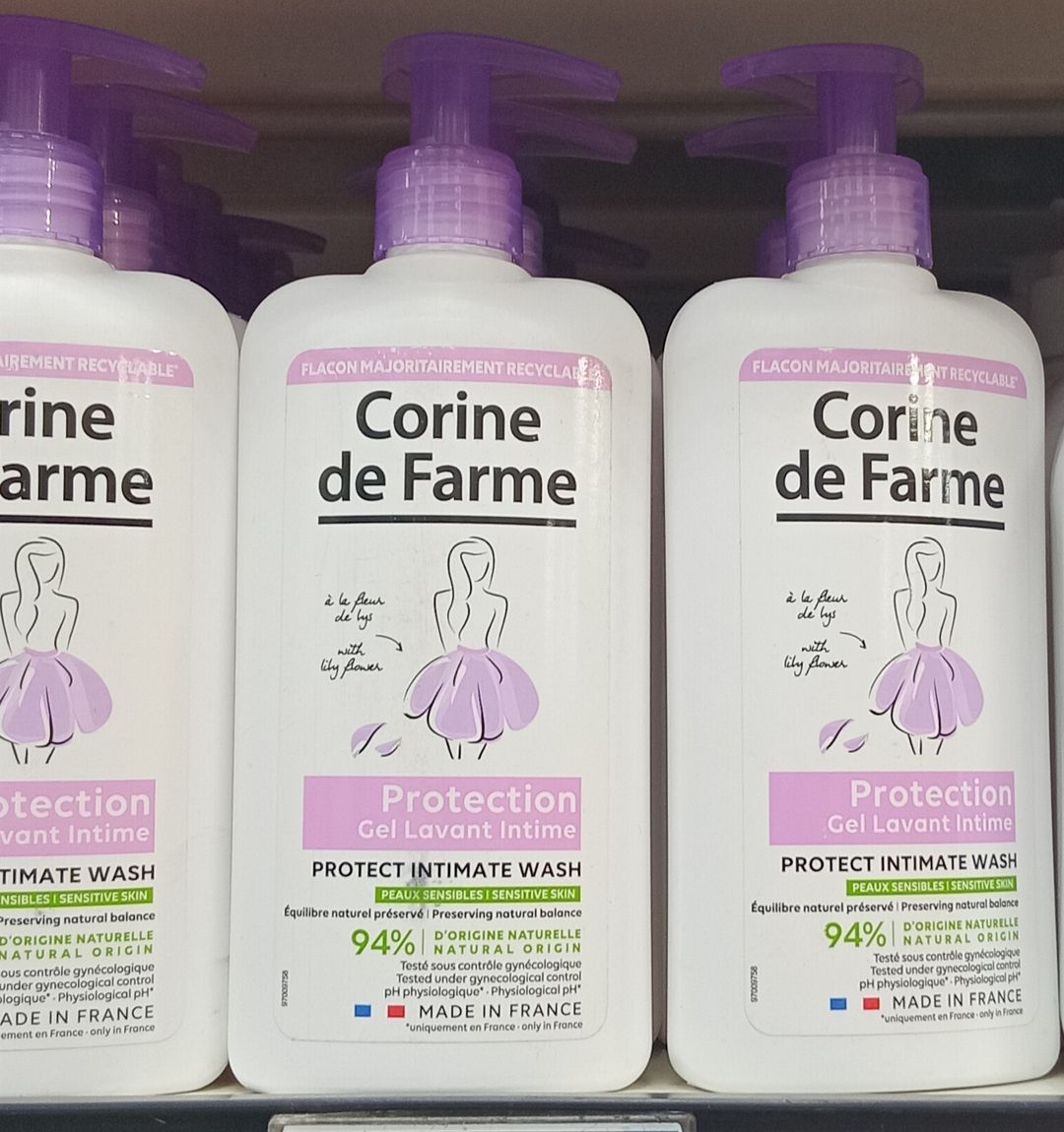 Corine De Farme Gel Intime Protect 250ml