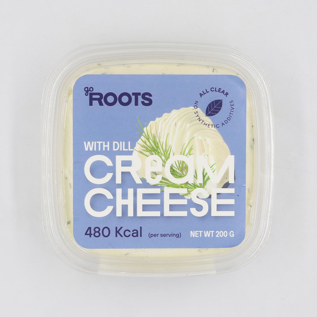 Roots Cream Cheese with Dill 200g