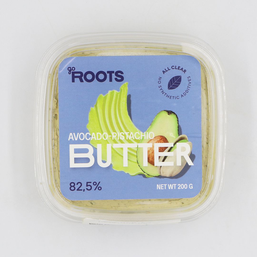 Roots Avocado-Pistachio Butter 82.5% 200g