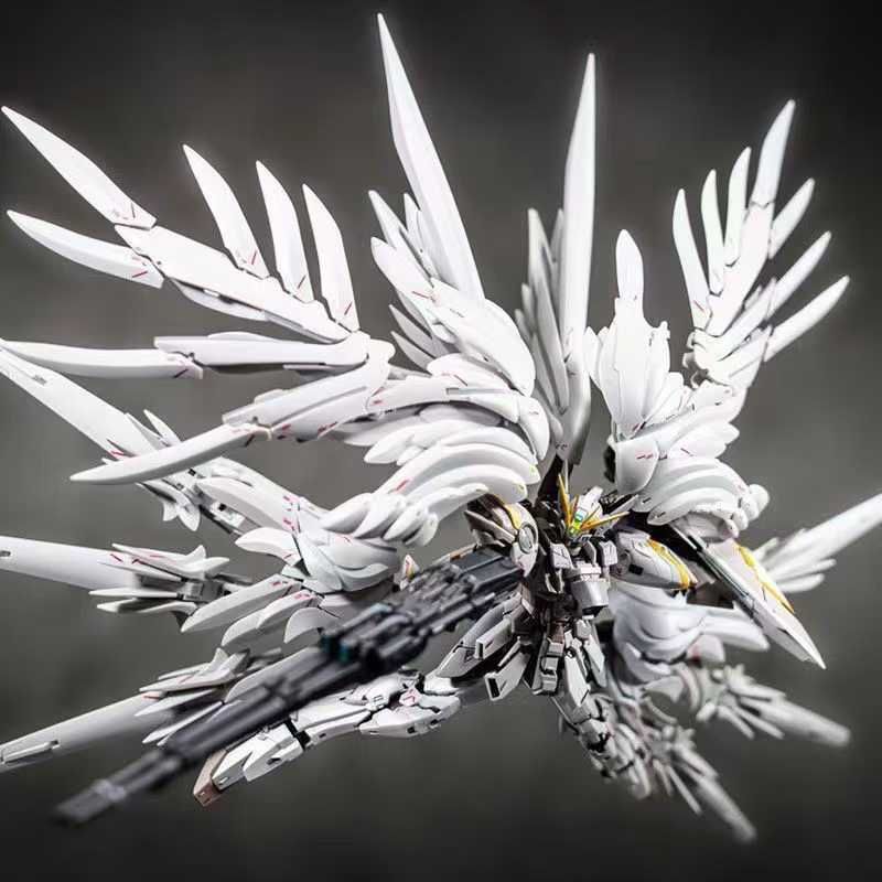 Dp MG 1/00 snow white prelude Wing zero daban 8827 metal frame