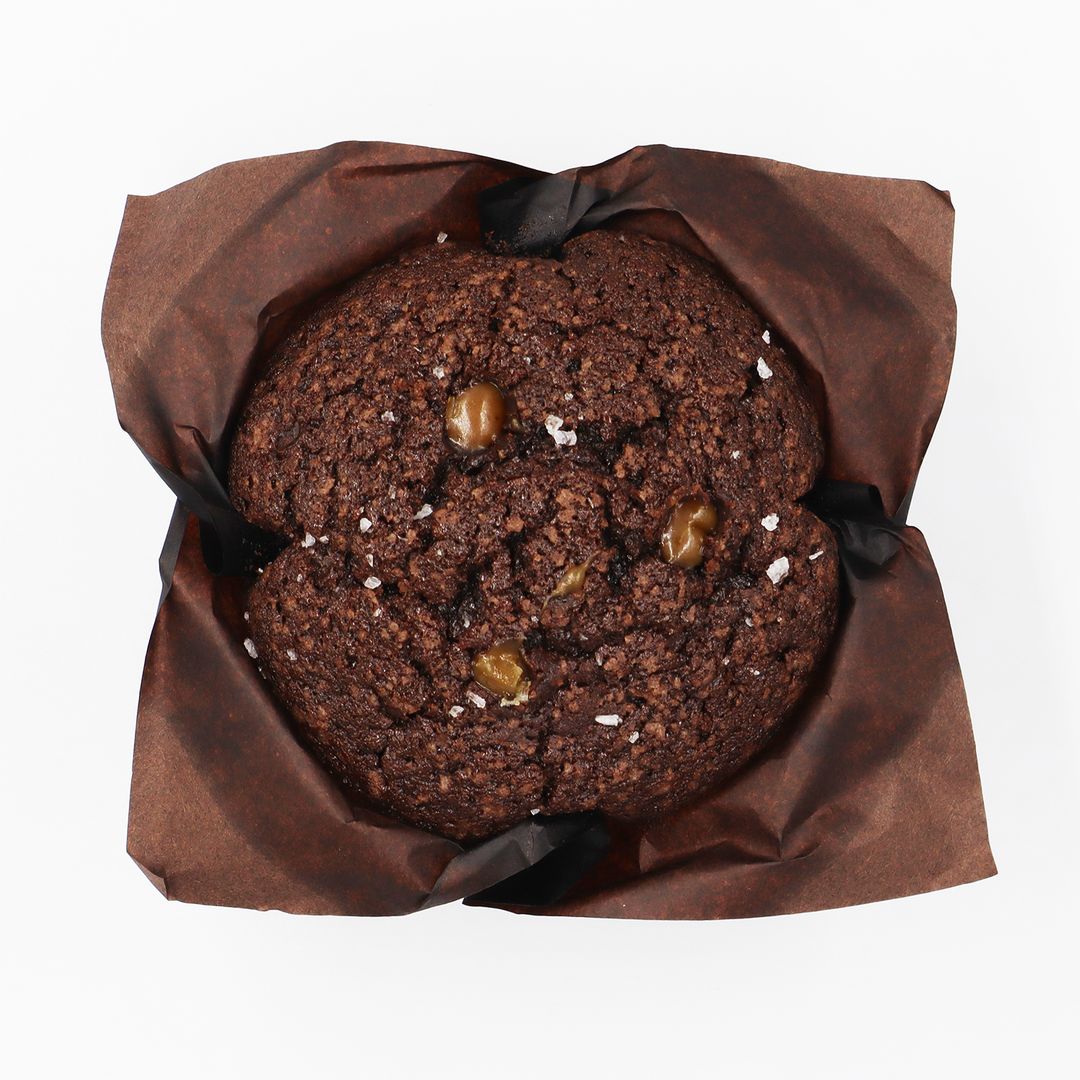 Chocolate Muffin with Salt Caramel 100g