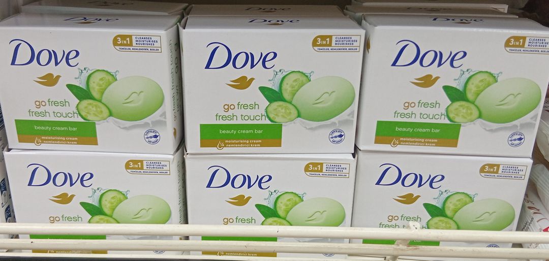 Dove Soap Cr. Fresh Touch 3in1  90gr