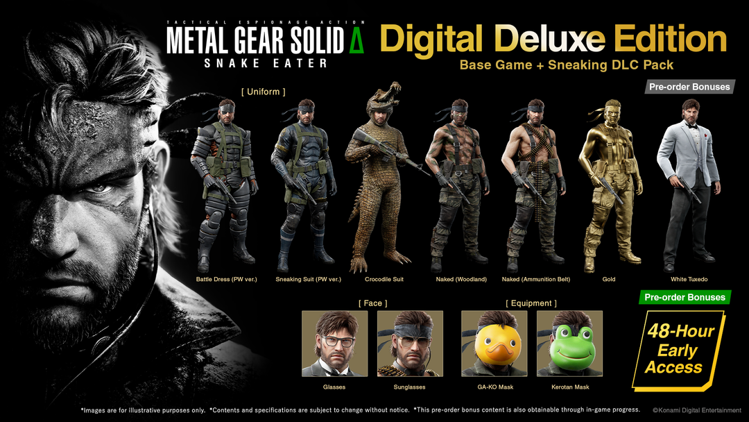 METAL GEAR SOLID: SNAKE EATER DIGITAL DELUXE EDITION