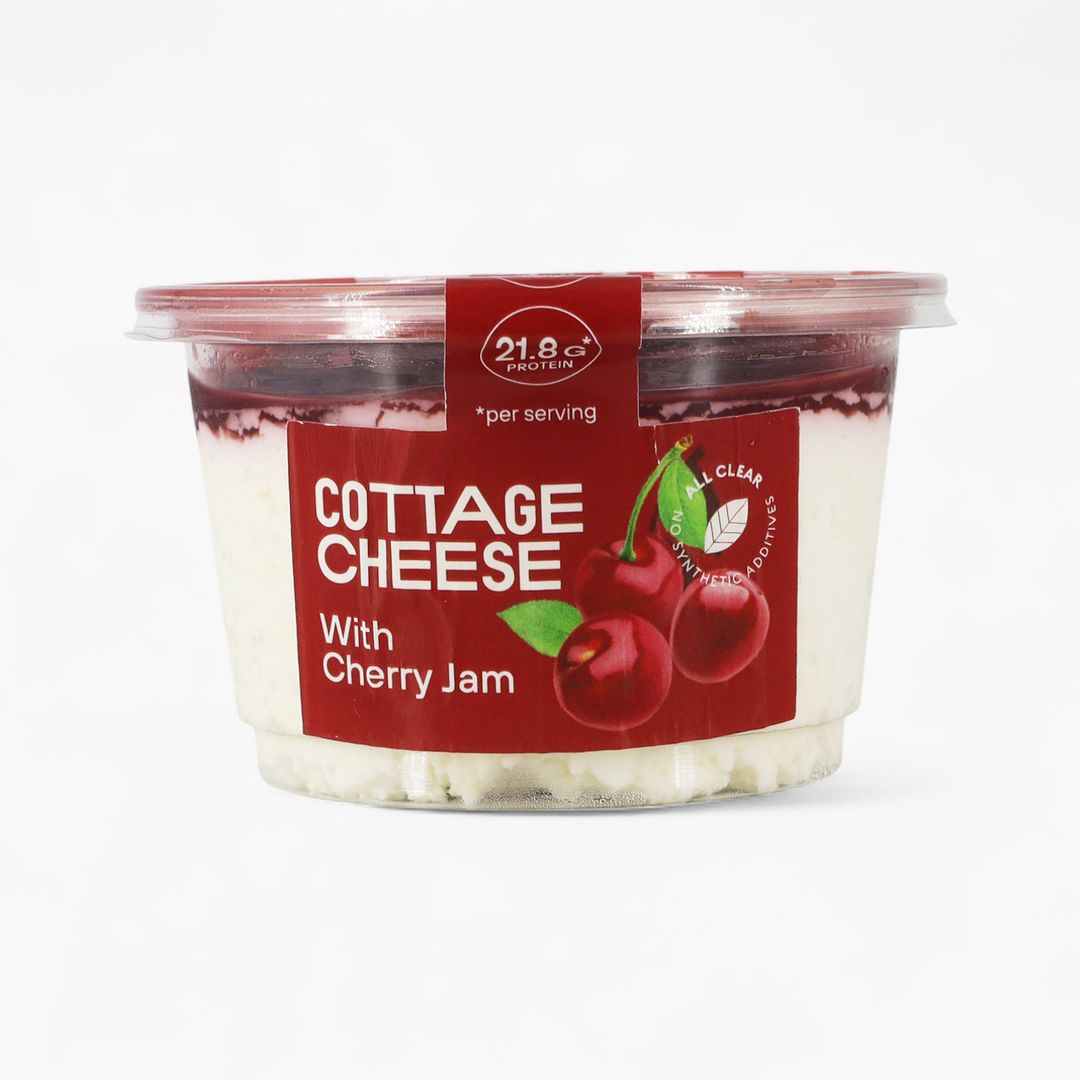 Roots Roots Cottage Cheese with Cherry Jam 200g