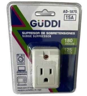 Supresor de Sobretensiones Guddi 15A – 125V
