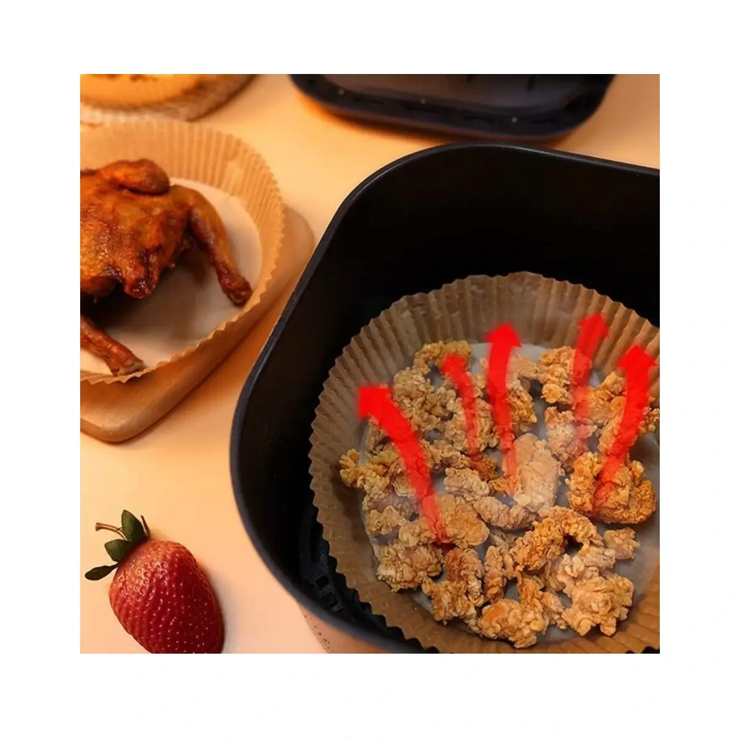 PAPEL PARA AIR FRYER 50 UNDS 20x4.5 CM