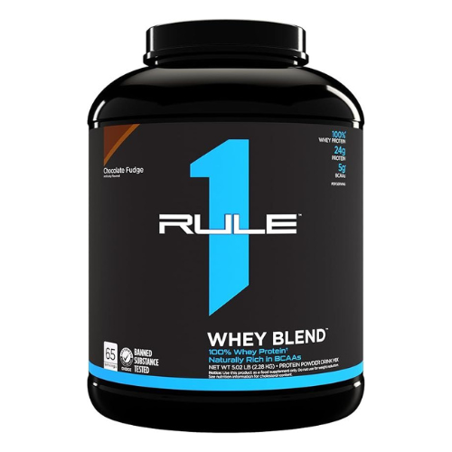 RULE 1 WHEY BLEND 5LBS CHOCOLATE FUDGE
