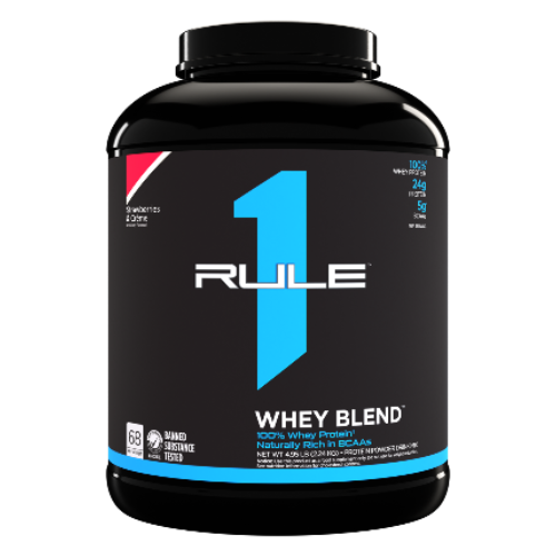 RULE 1 WHEY BLEND 5LBS STRAWBERRY CREAM