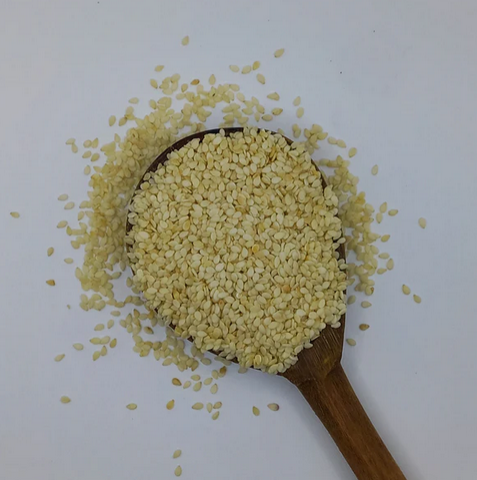 Sesame Seeds - White Hulled 50g / Semillas de Sésamo - Blancas (Descascaradas) 50g
