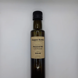 Flaxseed Oil - Cold Pressed 250ml / Aceite de Linaza Prensado en Frío 250ml