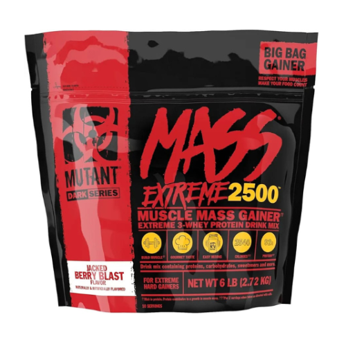 MUTANT MASS EXTREME 2500 6LBS JACKED BERRY BLAST
