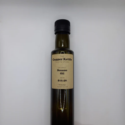 Sesame Oil - Cold Pressed 250ml / Aceite de Sésamo - Prensado en Frío 250ml