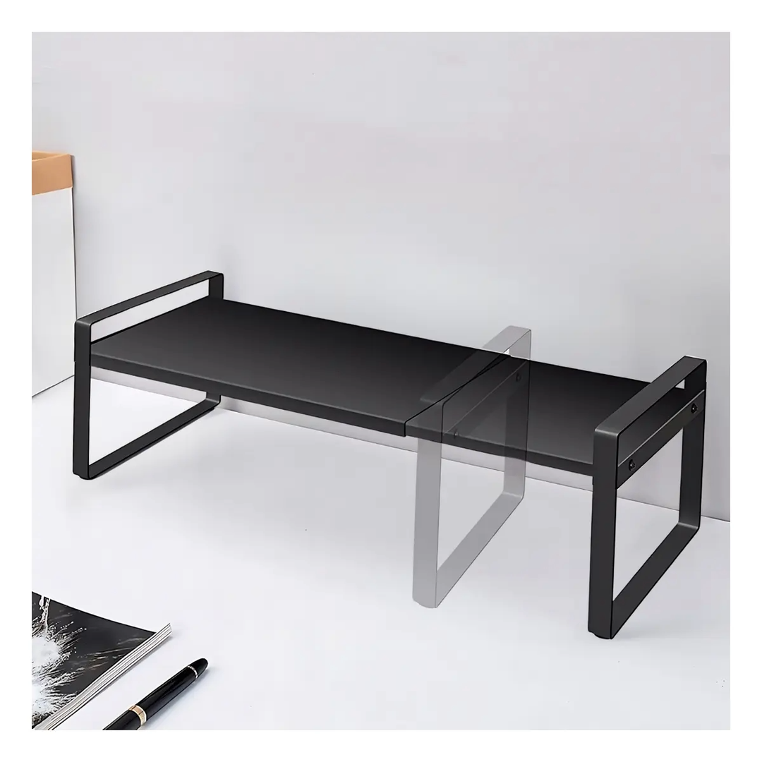 ORGANIZADOR RACK PARA COCINA 1 BDJA. AJUST. DELGADO 31-55*21*18 CM