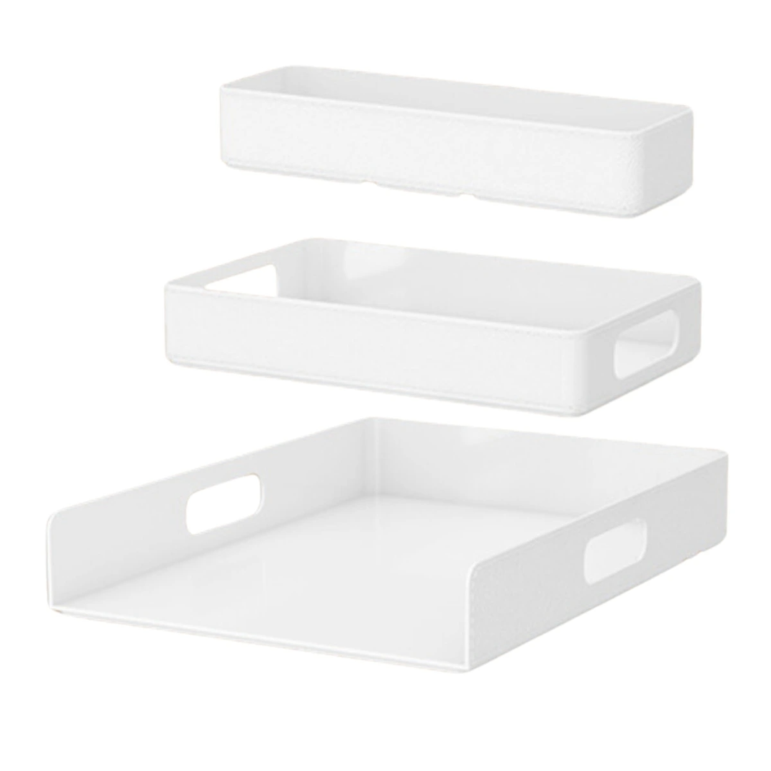 ORGANIZADOR PLASTICO 3 BANDEJAS PARA MESA 32*24*13 CM