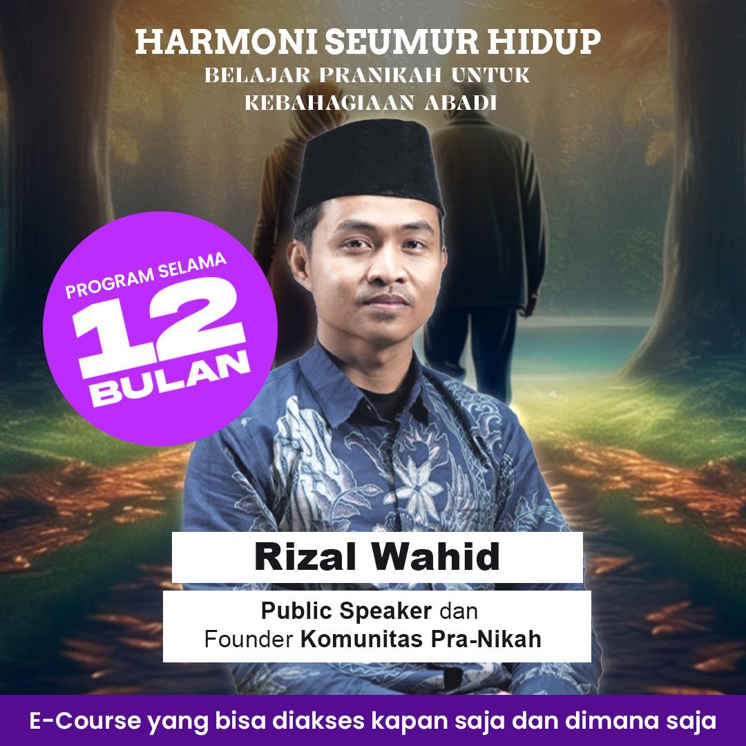 E-course Harmoni Seumur Hidup (Belajar pernikahan untuk kebahagiaan abadi)