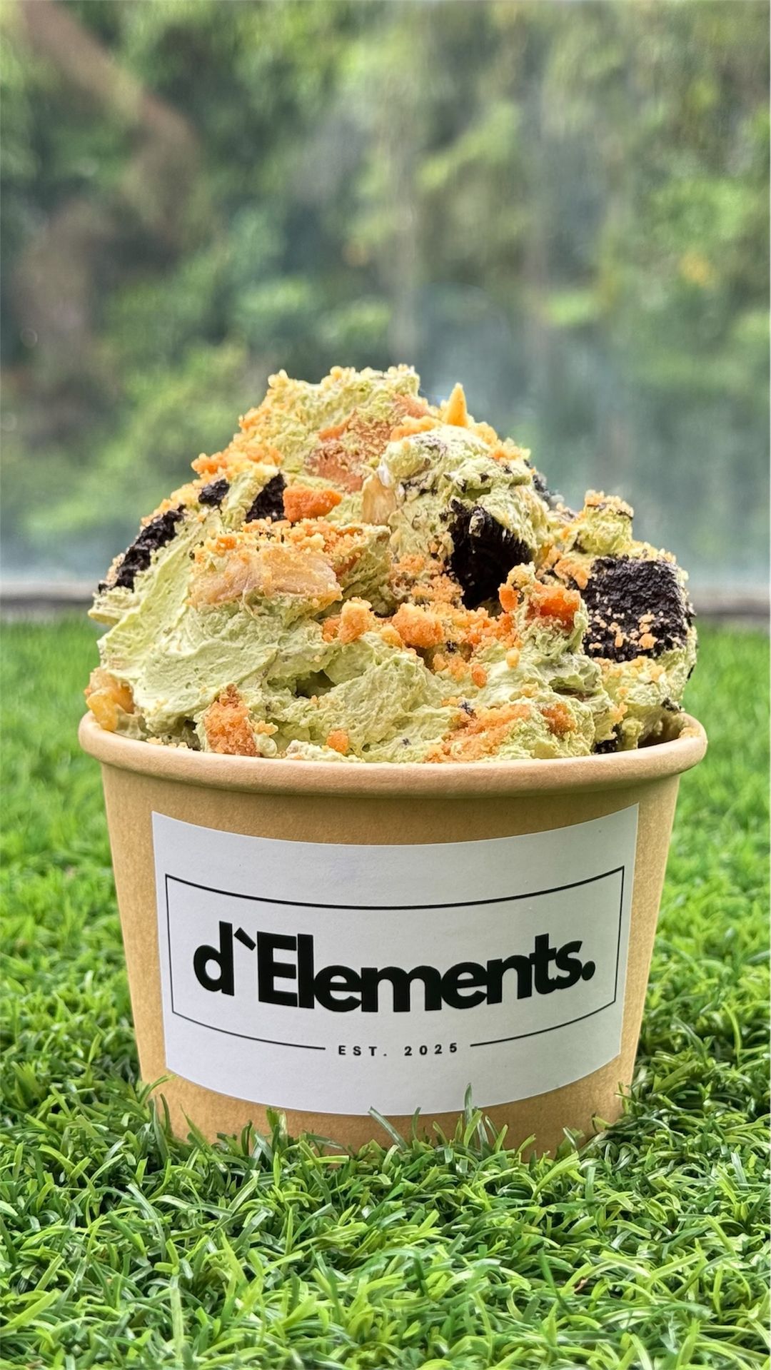 Matcha Oreo Banana Pudding (Small -8oz)