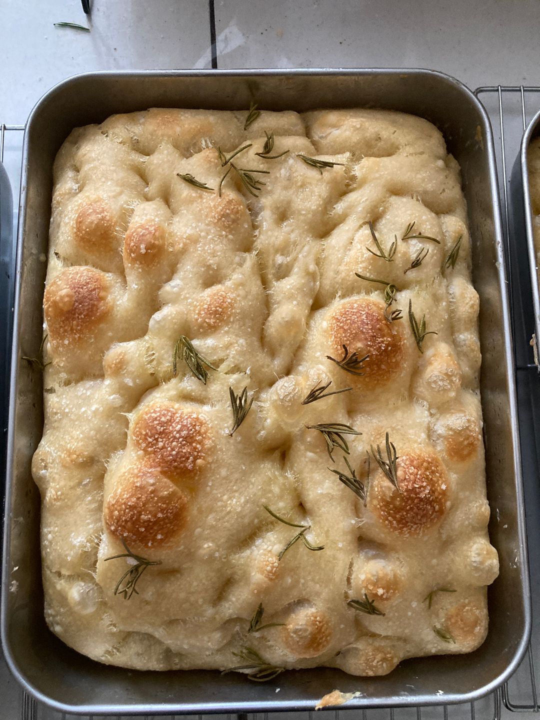 Sourdough Focaccia פוקצ׳ה מחמצת 