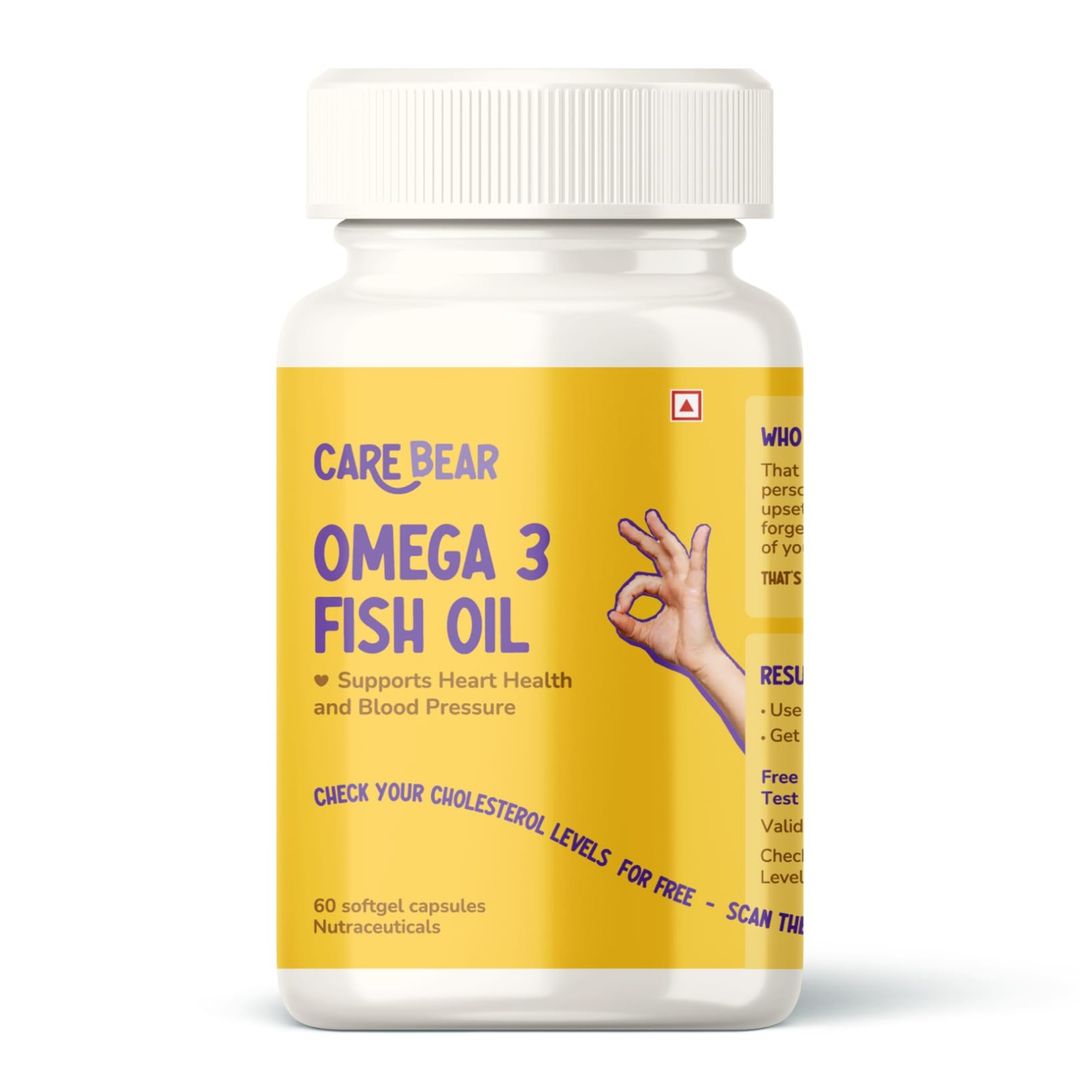 Omega-3 Fish Oil 1000mg Capsules
