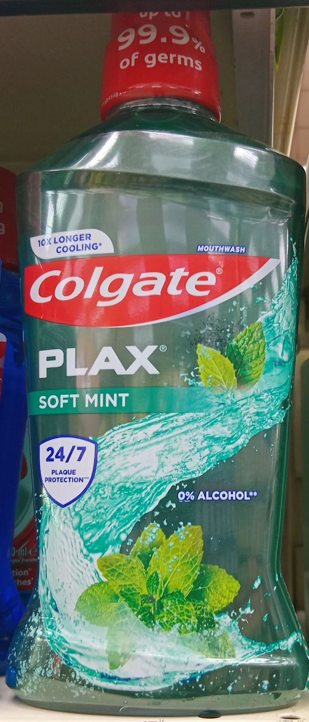 Colgate Mouthwash Plax Soft Mint 750ml