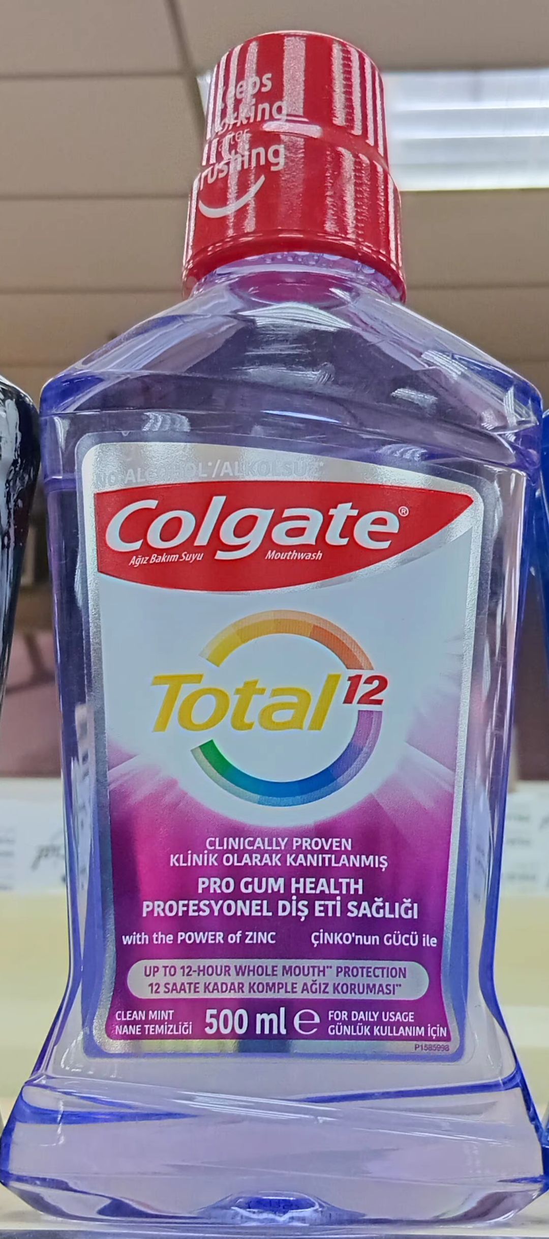 Colgate Mouthwash Total Clean Mint 500ml