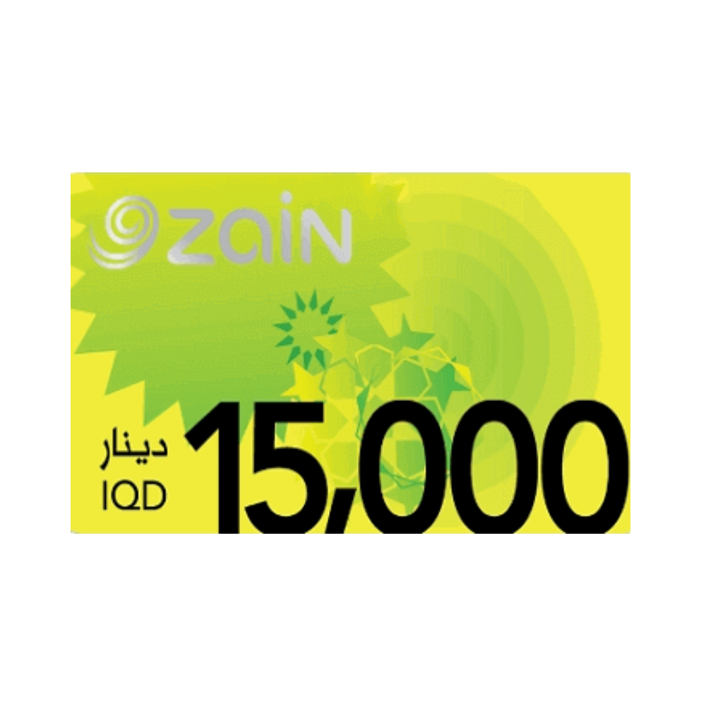 رصيد اثير فئة 15