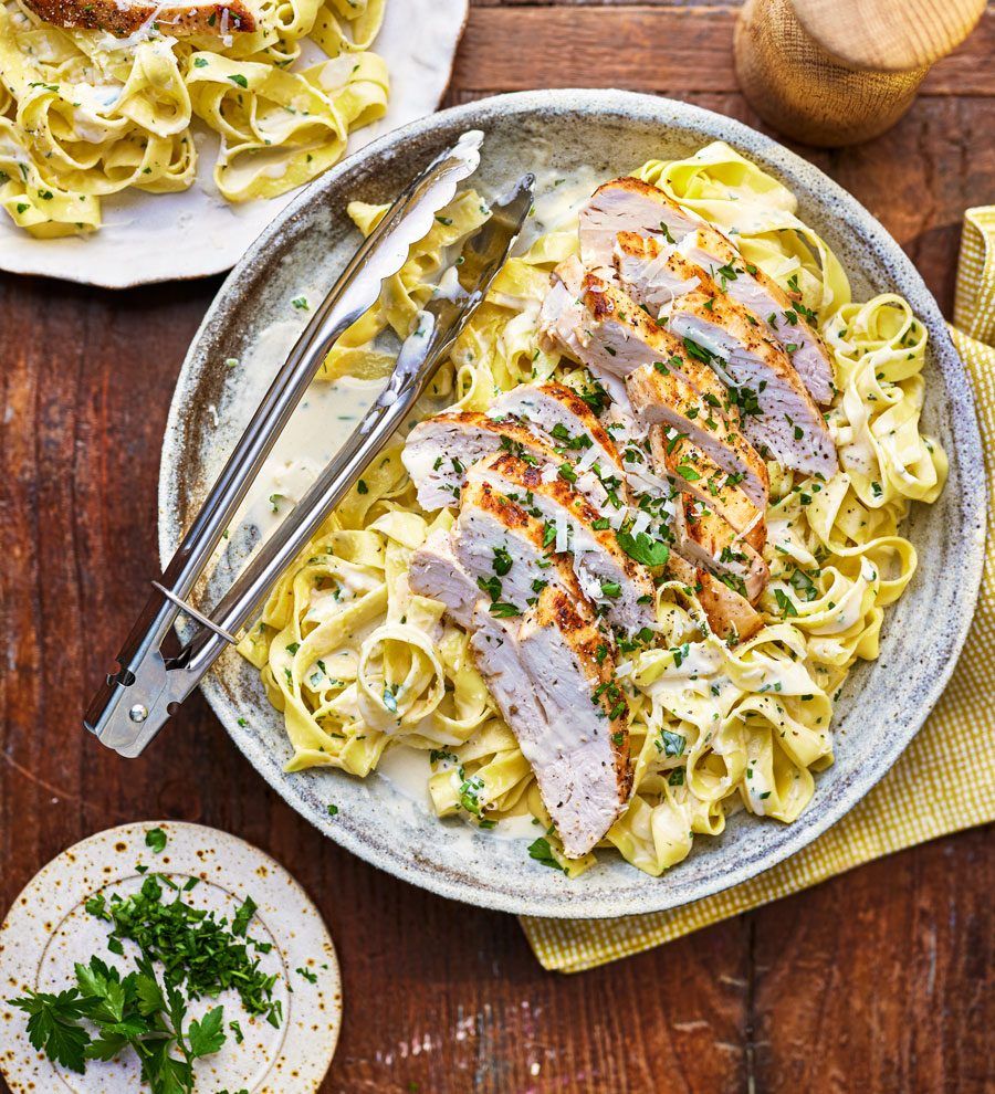 Alfredo Pasta s Piletinom