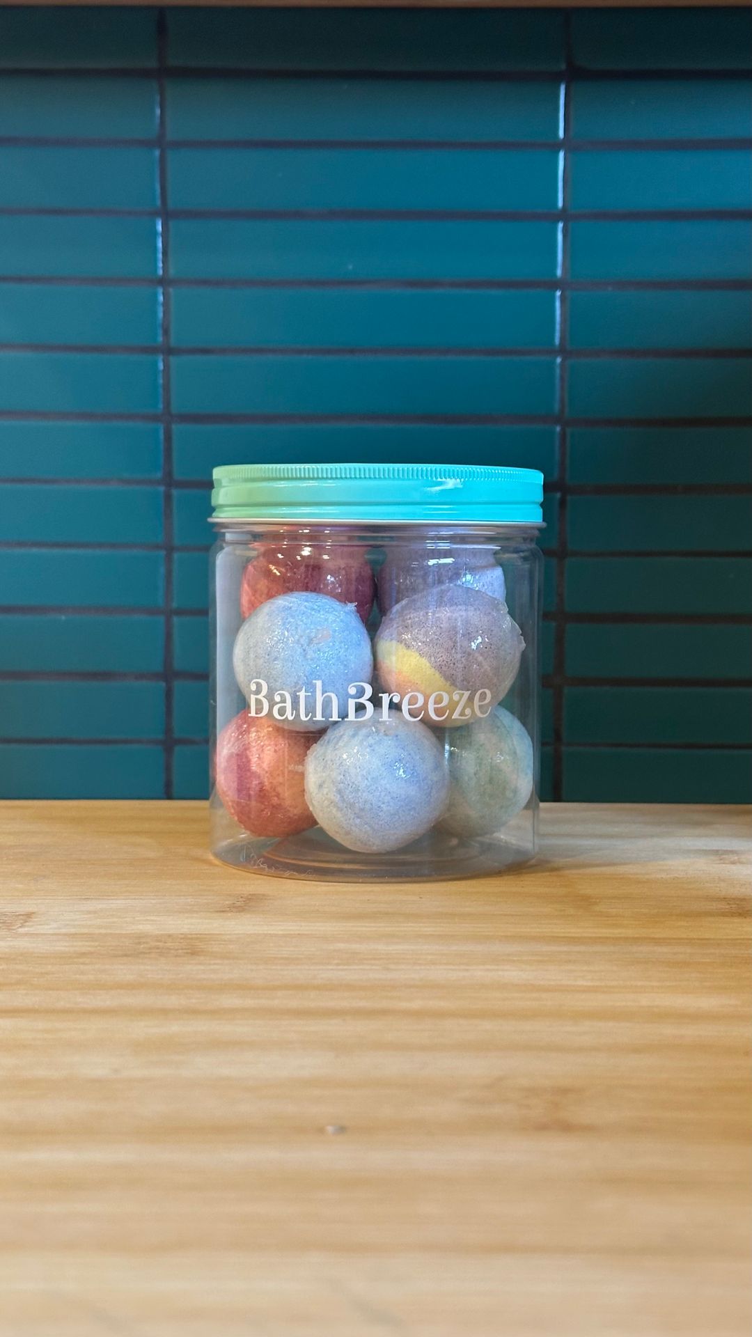 Mini Bath Bomb for Foot Spa / Hand Spa - 25gr - Jar of 8